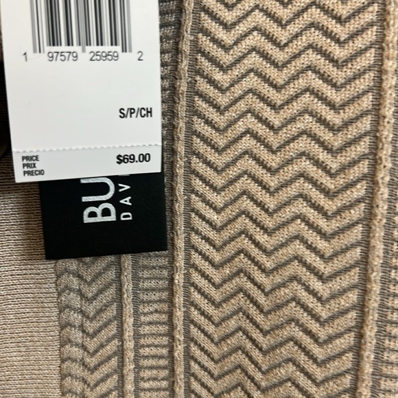 BUFFALO DAVID BITTON
Walsh Button-Front Beige Short Sleeve knit Shirt Size S - Picture 6 of 11